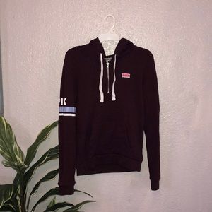 Pink maroon sweatshirt